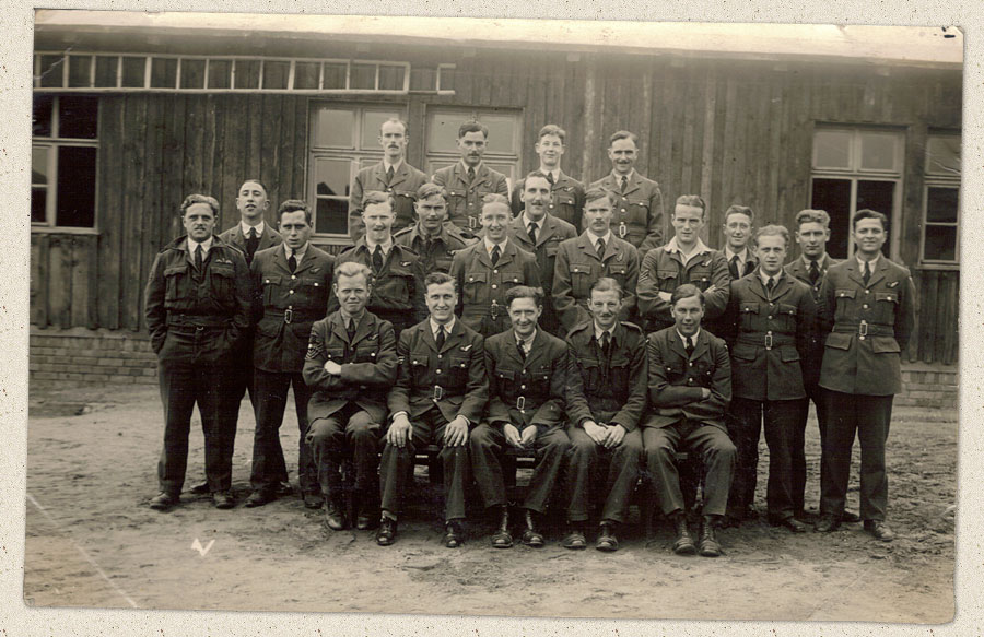 A group of PoWs at Stalag VIII B